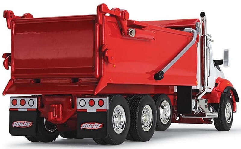 DCP 1/64 Kenworth T880 Rogue Dump Truck in White and Viper Red #60-1415📌USA