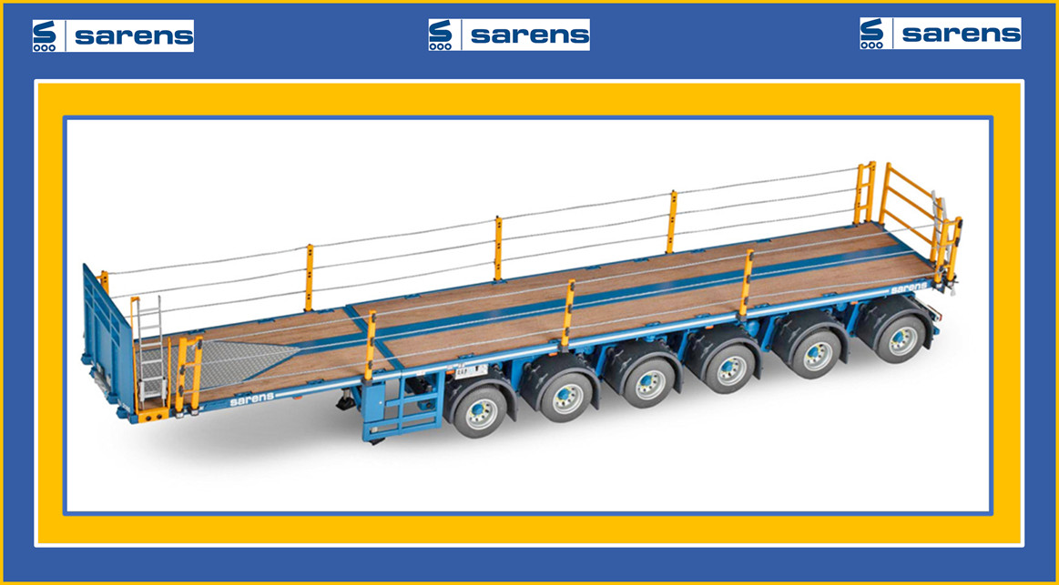 1/50 YCC /IMC SARENS Nooteboom 6 Axle Ballast Trailer (UK) FREE 3 day Shipping