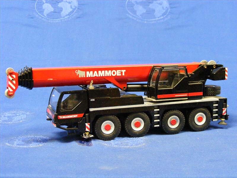 Conrad 2100-07 Liebherr LTM1070 Hydraulic Truck Crane – Mammoet 1/50 Diecast MIB