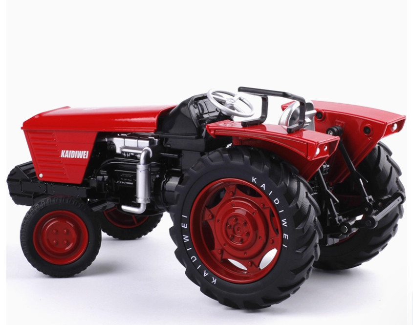 1:18 KAIDIWEI Wheeled Tractor Farm Vehicle Agricultural Machinery Diecast Model