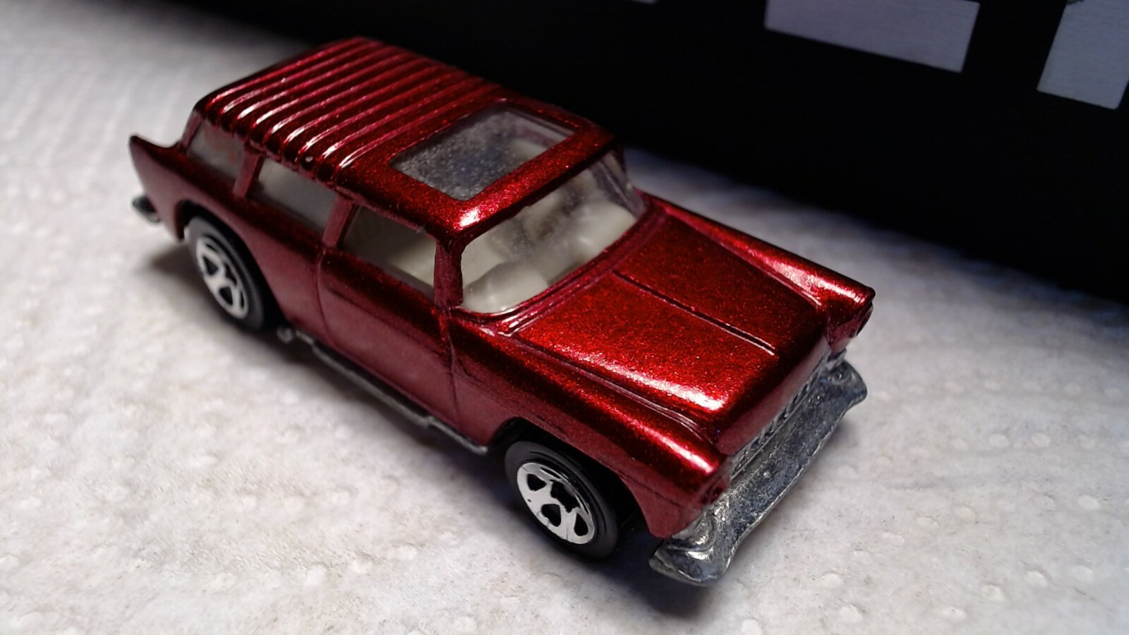 1969/1995 Hot Wheels Chevy Nomad Candy Apple Red Malaysia