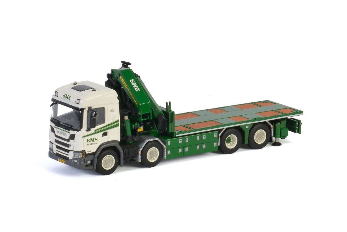 WSI 1:50 SCANIA CG17N 8X2 Scania Truck Trailer Model 01-2899