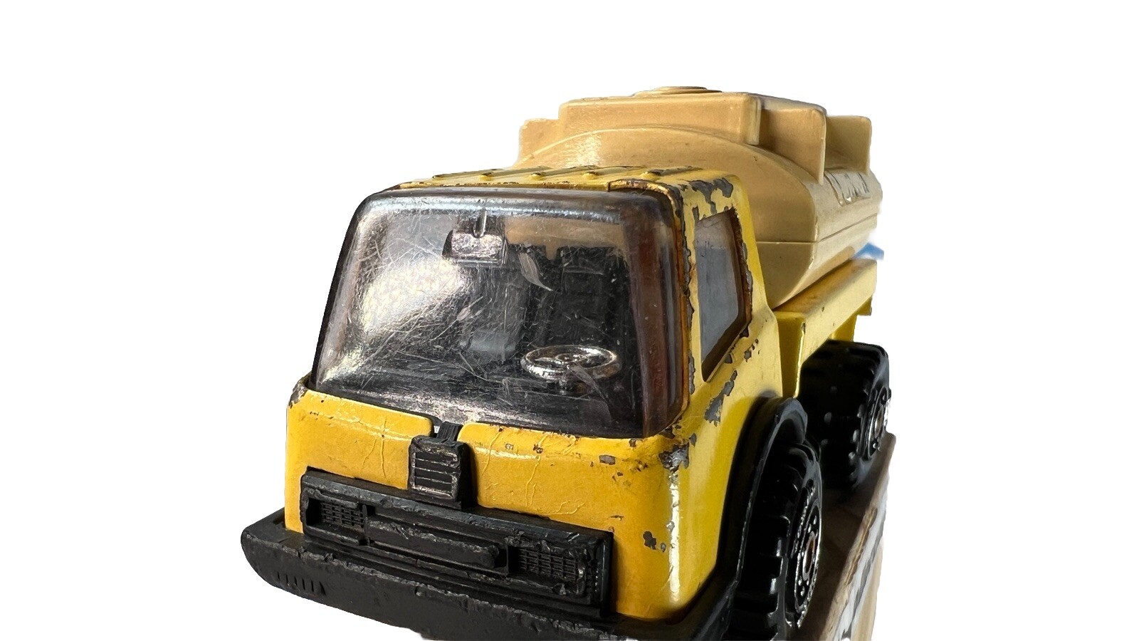 Vintage TONKA Yellow Fuel Tanker Truck – Made In Japan – Metal and Plastic