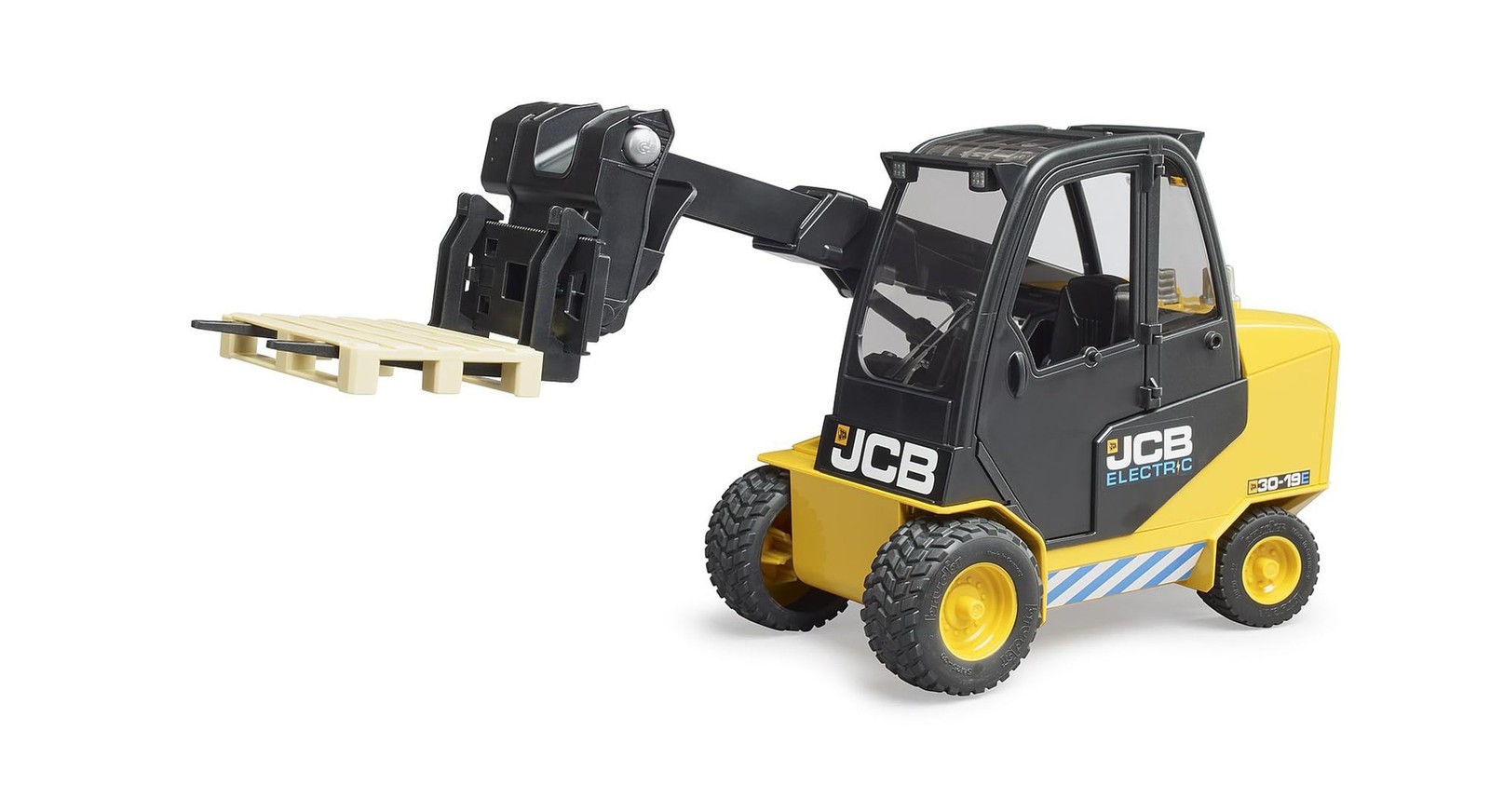 Bruder – JCB Teletruk with Pallet (02512) – for Ages and Up – Compatible with…