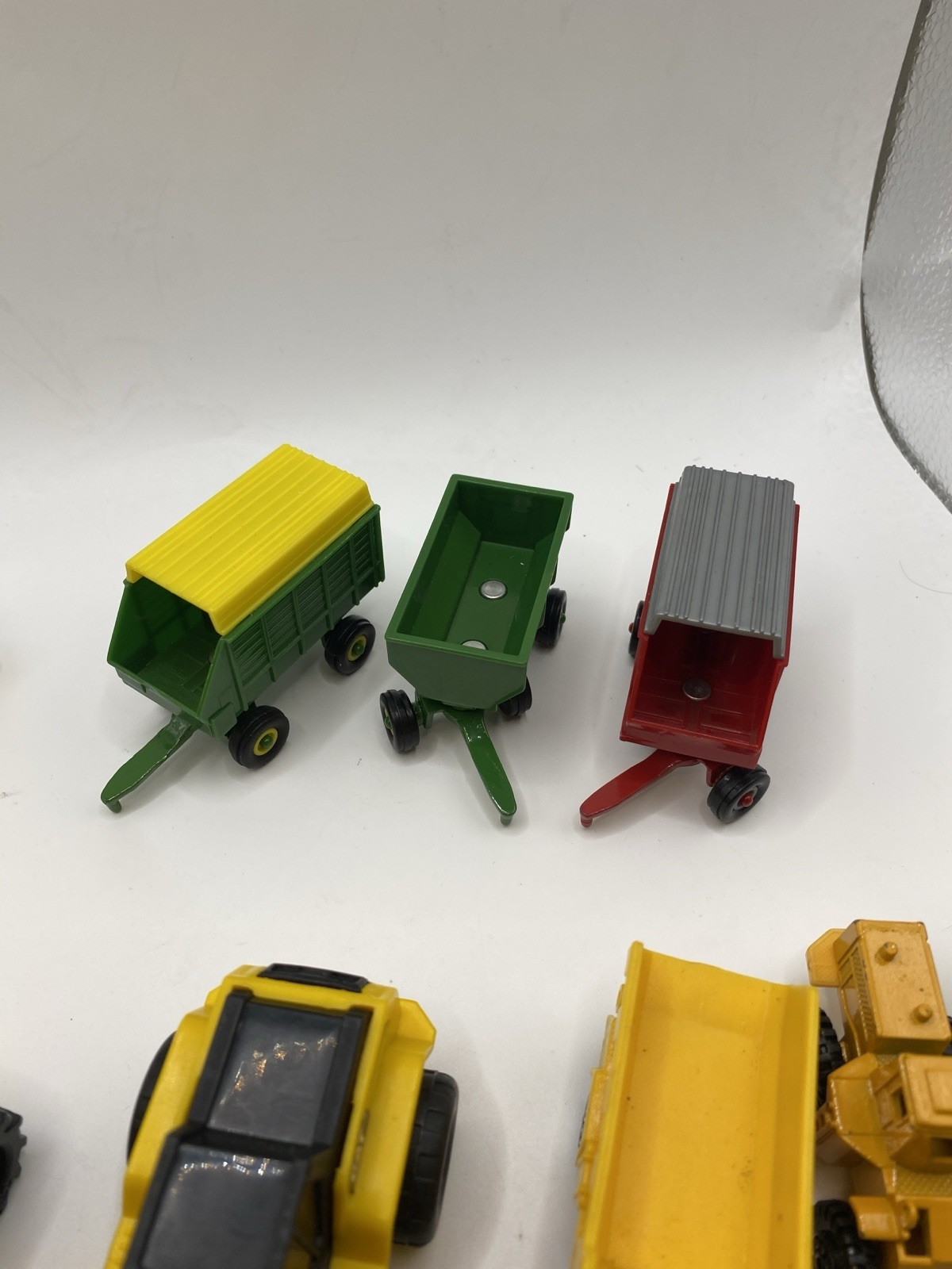 Lot of Construction & Farm Toys Tonka Ertl Etc Plastic & Diecast