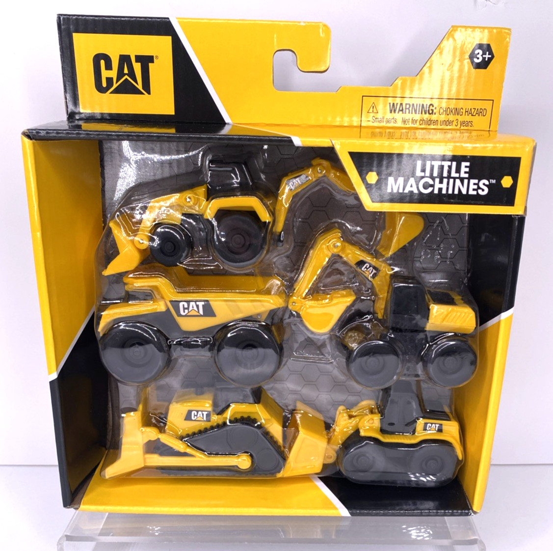 Caterpillar Little Machines Dump Truck Excavator Set 5-Pack New Sealed In Box