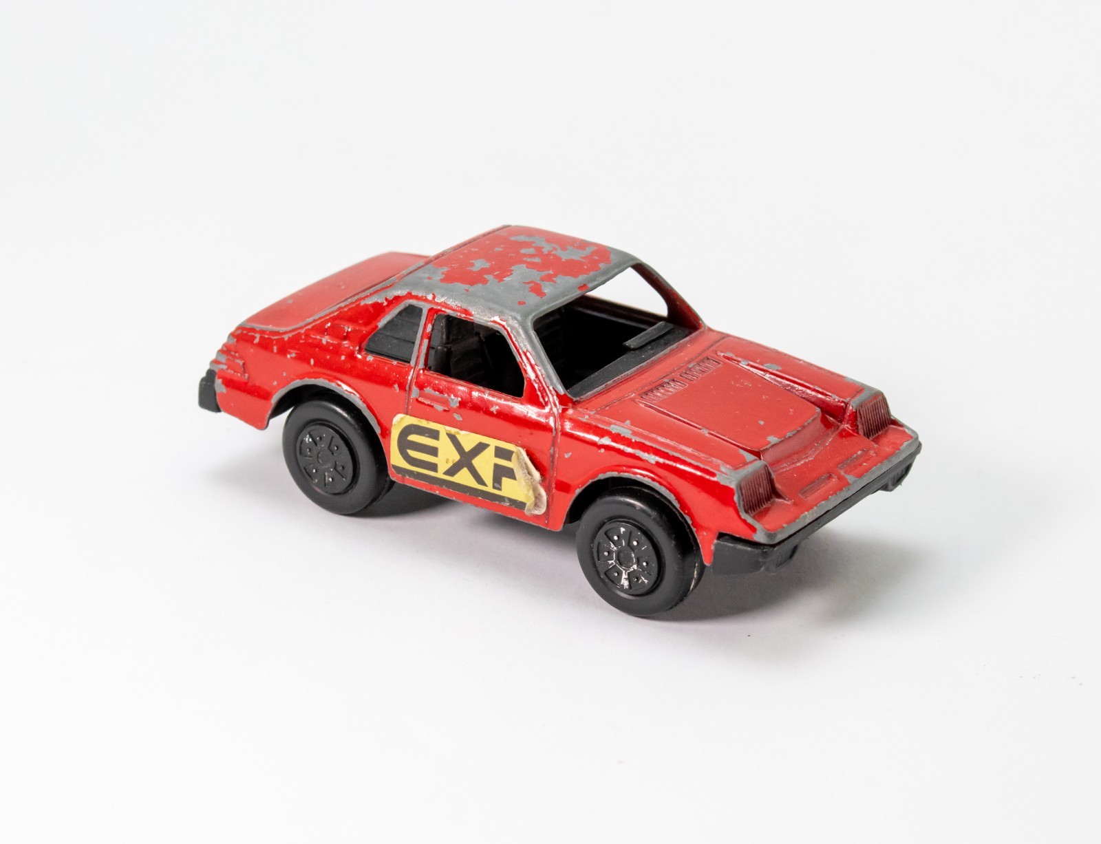 Vintage Ford Escort EXP Diecast Sports Car Tootsietoy Toughs 1980s