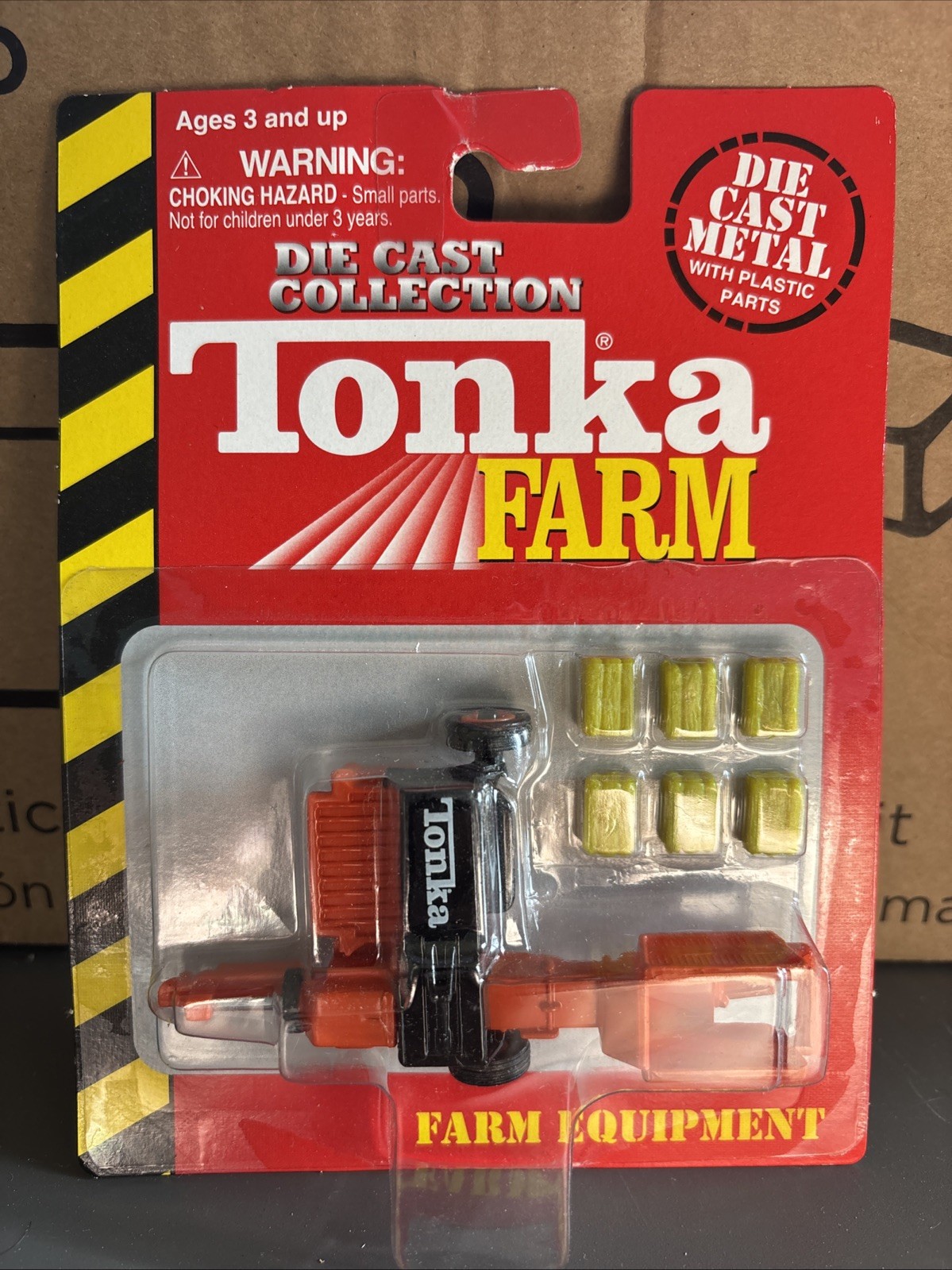 Tonka Farm 1/64 Scale Maisto Orange Rectangular Baler / #15240 / New In Box