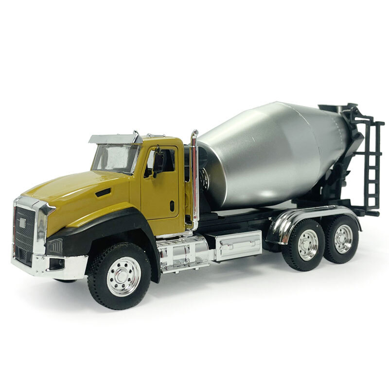 1/50 Cement Mixer Toy Truck Construction Equipment Model Car Diecast Toy Vehicle