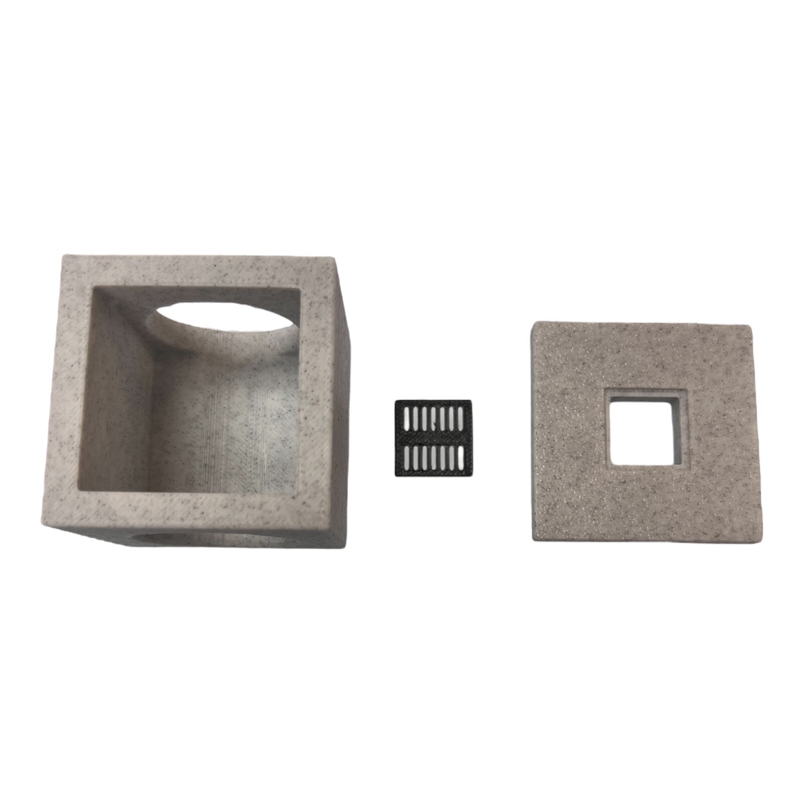 Construction Scale Model Pre Cast Storm Drain Manhole for 48″ Pipe 1/50 96X96x84