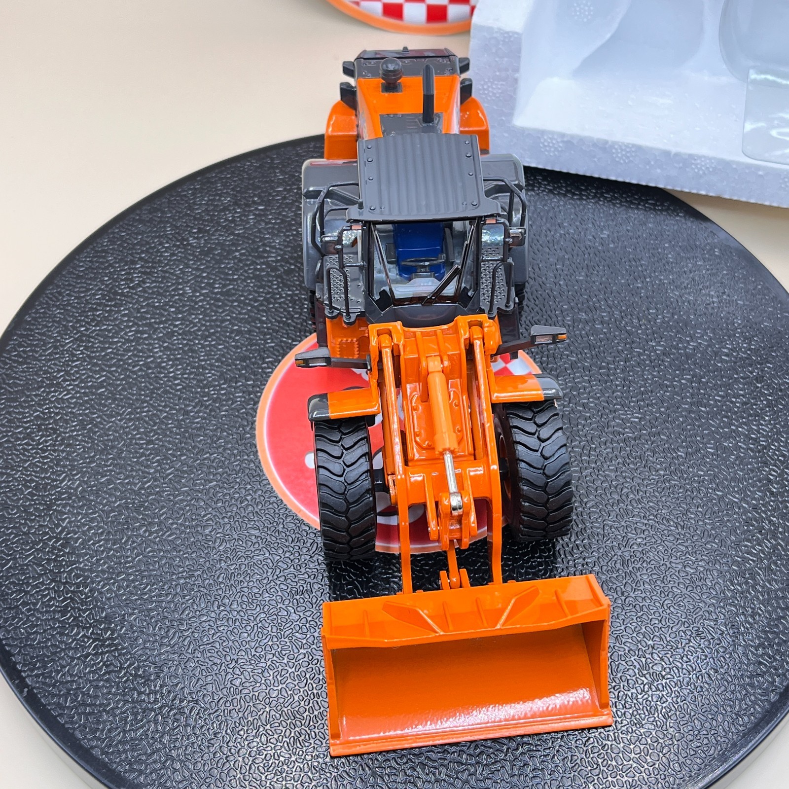 HITACHI 1/50 ZW310 Wheel Loader ZW-6 series Reliablue solutions orange metal