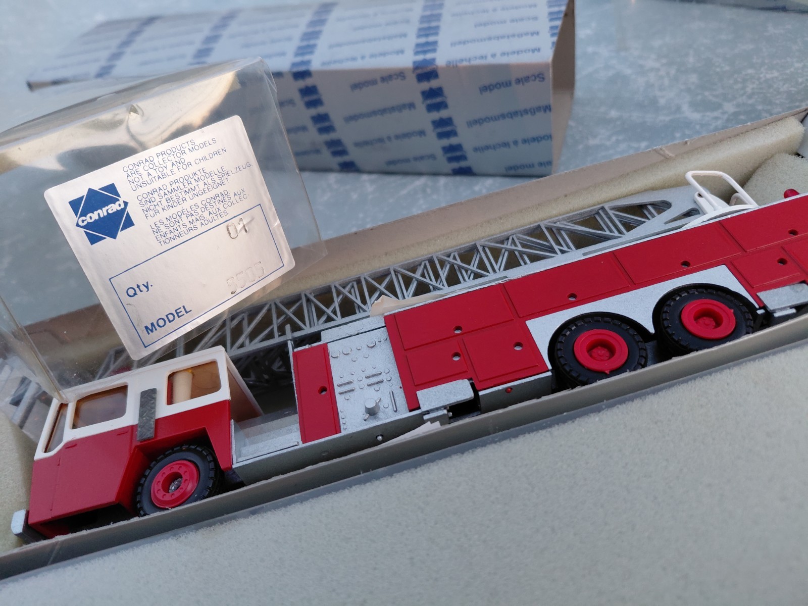 Conrad Fire Truck 1/50 Diecast W Germany 5502 5503 5504 5505 5506 Lot