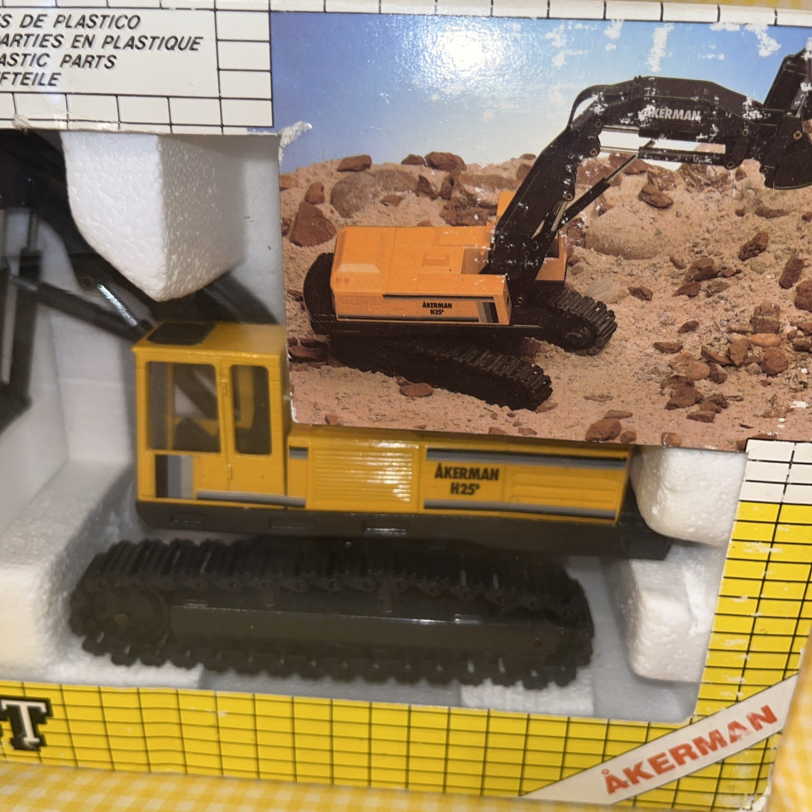 Akerman H25D Front Shovel – Joal 1:50 Scale Diecast Model #172 New