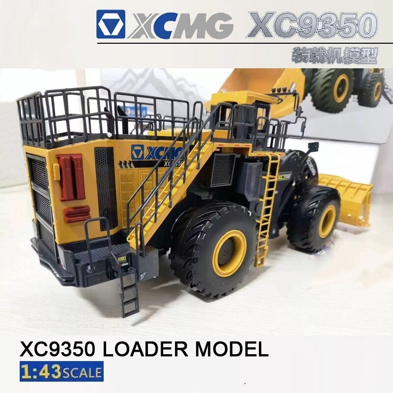 1:43 XCMG XC9350 Mining Wheeled Loader Construction Equipment Diecast Model