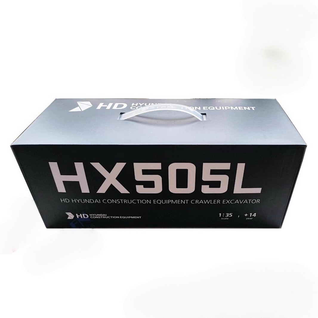 1/35 Scale HYUNDAI HX505L Crawler Excavator Diecast Model Toy Collection Gift
