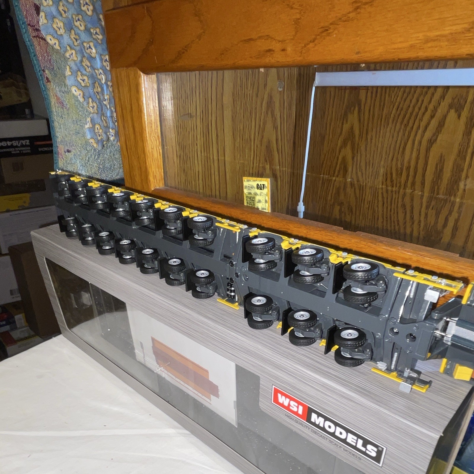 WSI Models Premium Line Aertssen Low Loader 7 Axle Dolly 3 Axle 1:50