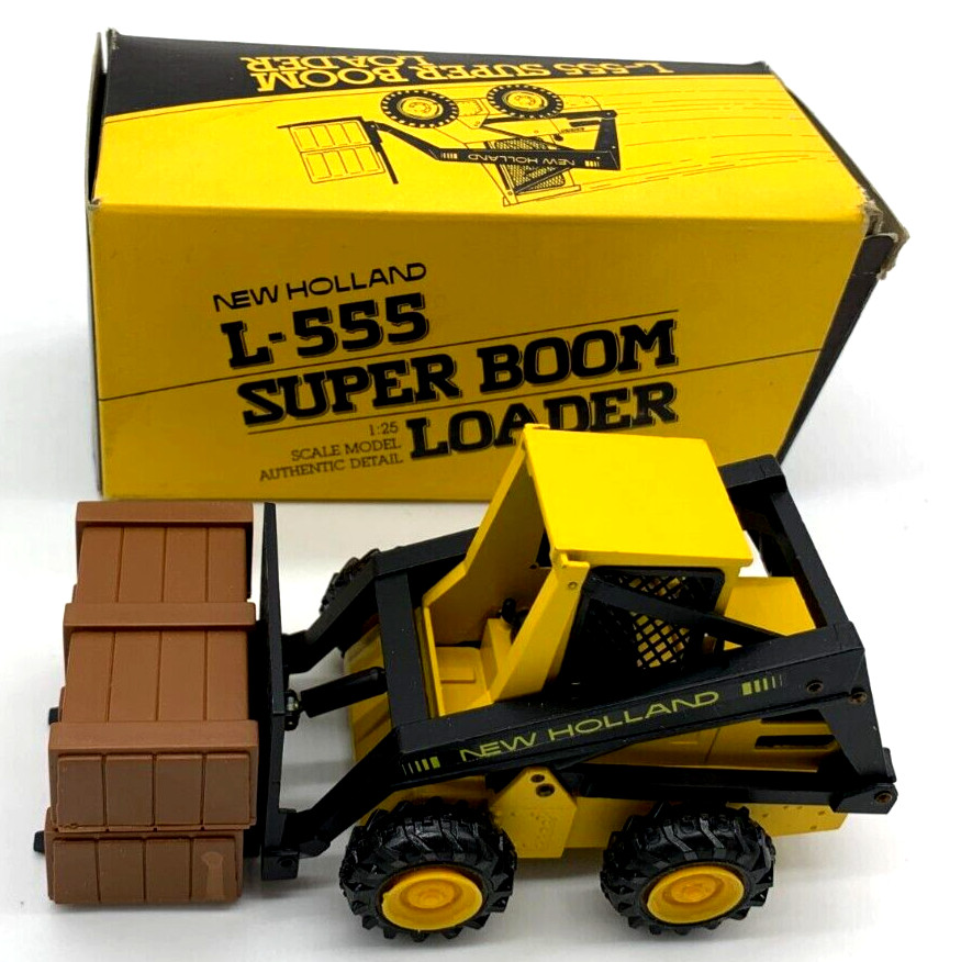 NGZ Modelle New Holland Supper Boom Loader L-555 Die-Scale Scale 1/25