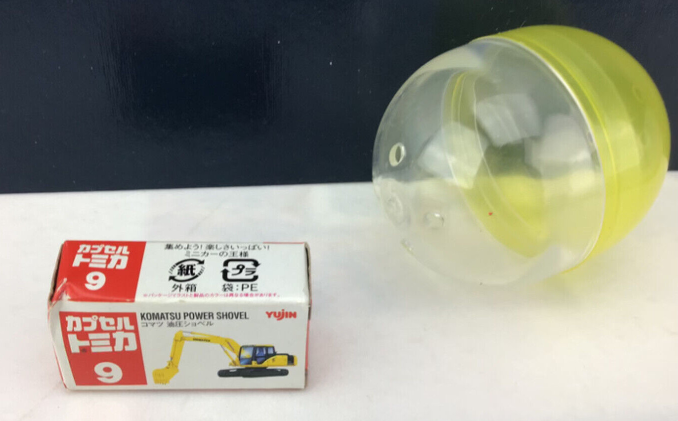Yujin Mini Capsule Tomica – KOMATSU POWER SHOVEL #9