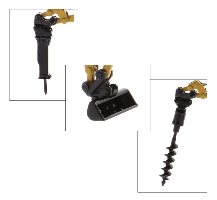 Diecast Masters 85597 1/50 Caterpillar 301.7 CR Mini Hydraulic Excavator