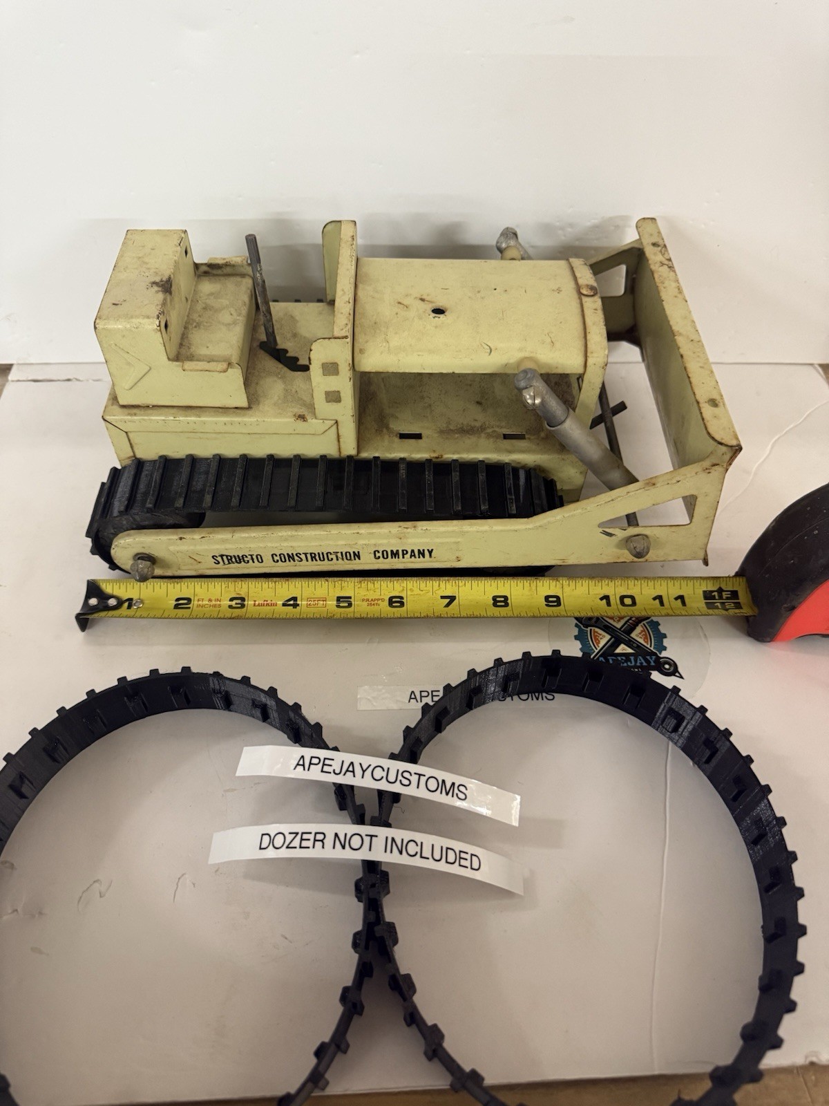 1 new set of tracks for STRUCTO CONSTRUCTION COMPANY BULLDOZER