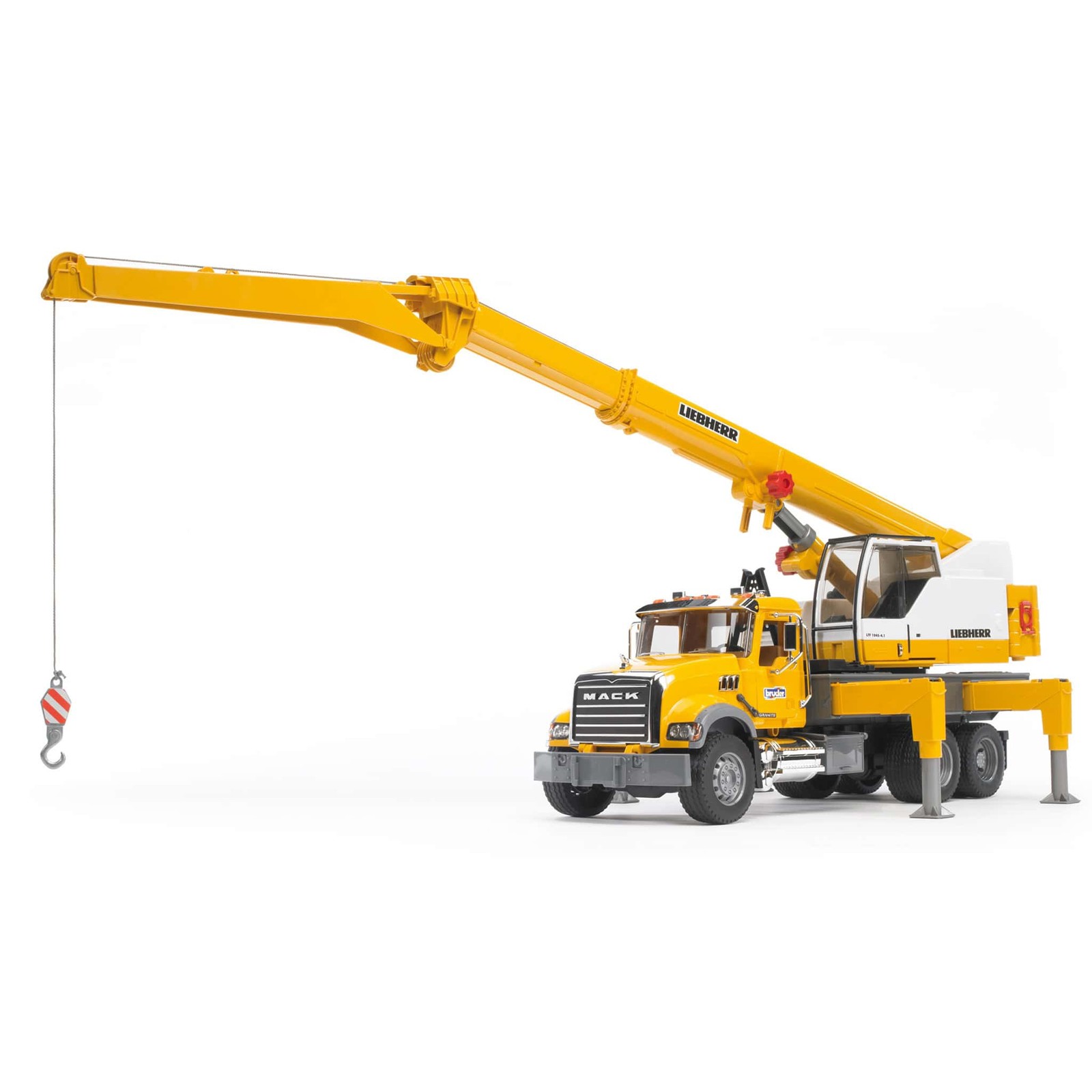 Mack Granite Liebherr Crane Truck 26 Inches Long by Bruder 2818