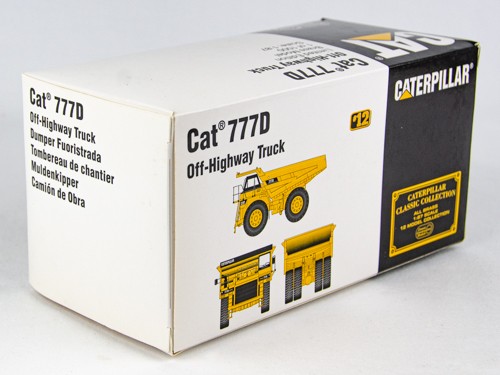 Classic Construction Models Brass CAT 777D Off-Highway Truck Limited – #49/1000