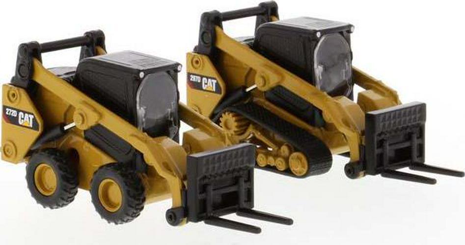 CAT Caterpillar 272D2 Skid Steer Loader and 297D2 Compact Track (Construction –