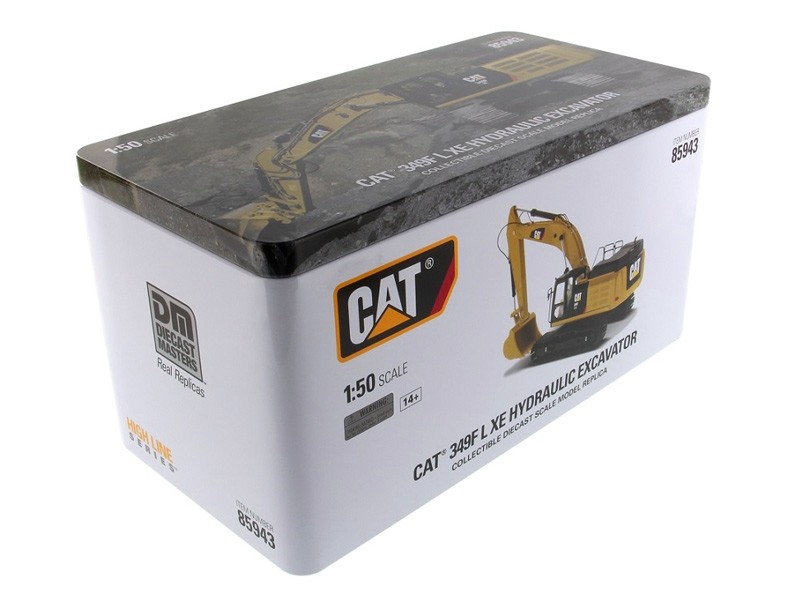 DIECAST MASTERS – CATERPILLAR 349F L XE Accompanied Figure and B…