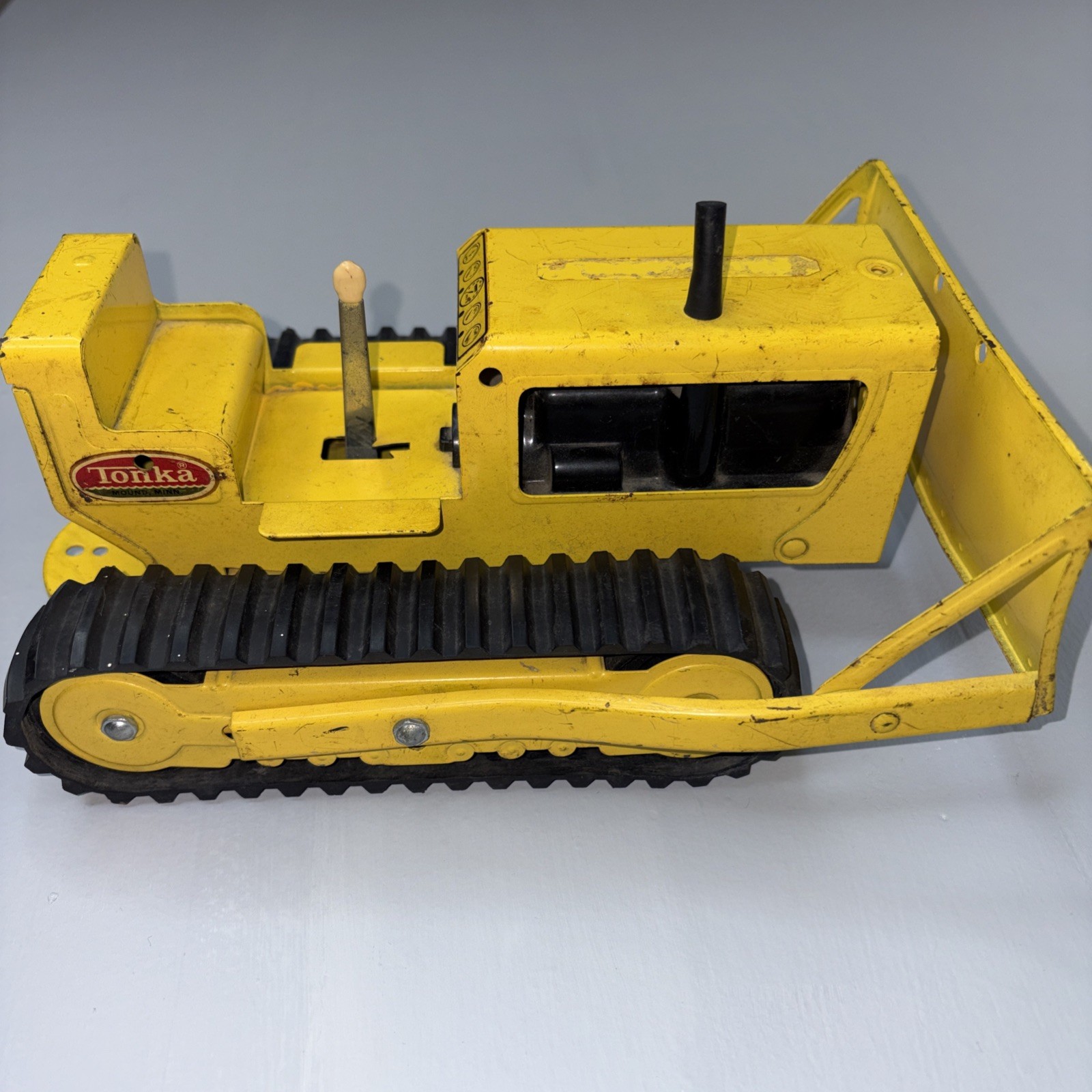 Vintage TONKA TOY Pressed Steel BULL DOZER Bulldozer Construction Rare