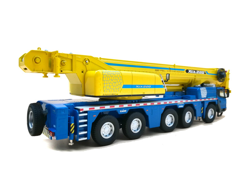 1:50 XCMG XCA220 All Terrain Crane Construction Machine Vehicles Diecast Model
