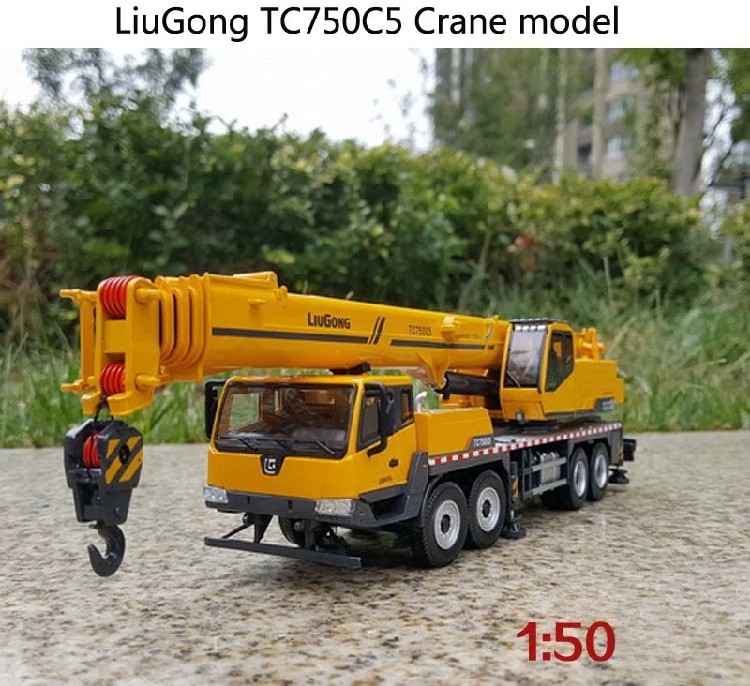 Original 1:50 LIUGONG TC750C5 non-Sany XCMG crane crane model