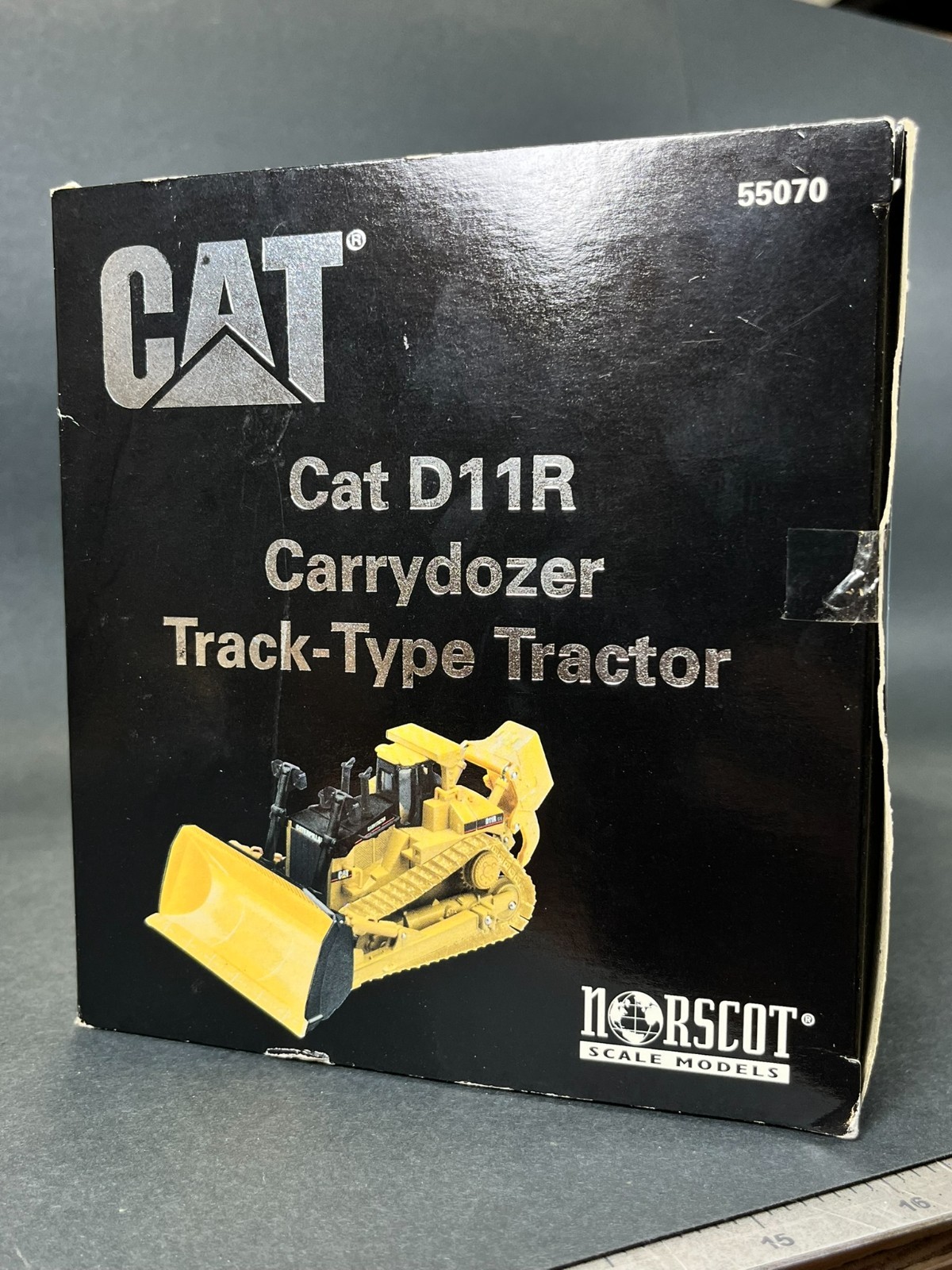 Norscot CAT D11R Carrydozer Track Tractor 1:50 #55070 Metal Tracks Ripper NIB