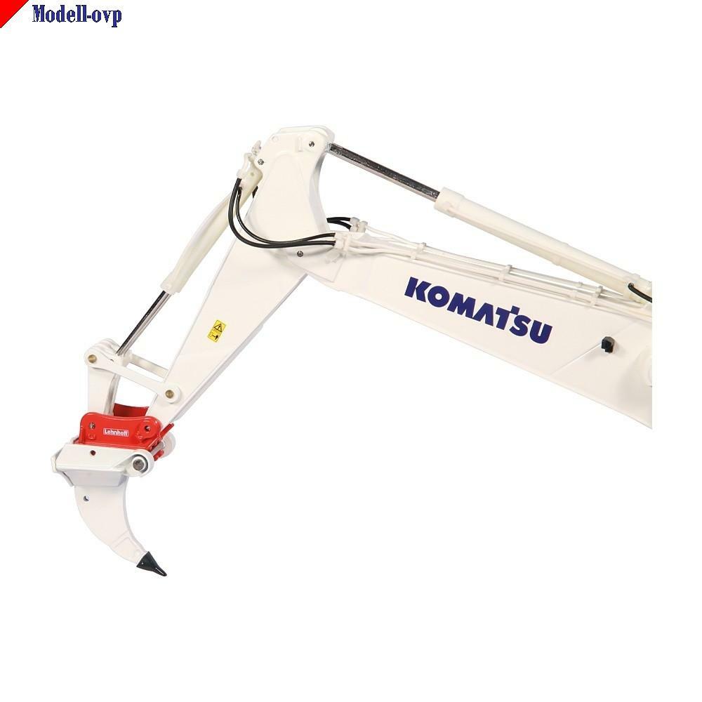 Komatsu PC1250-11 Bagger Lehnhoff Schnellwechsler weiss NZG nzg 9992/01