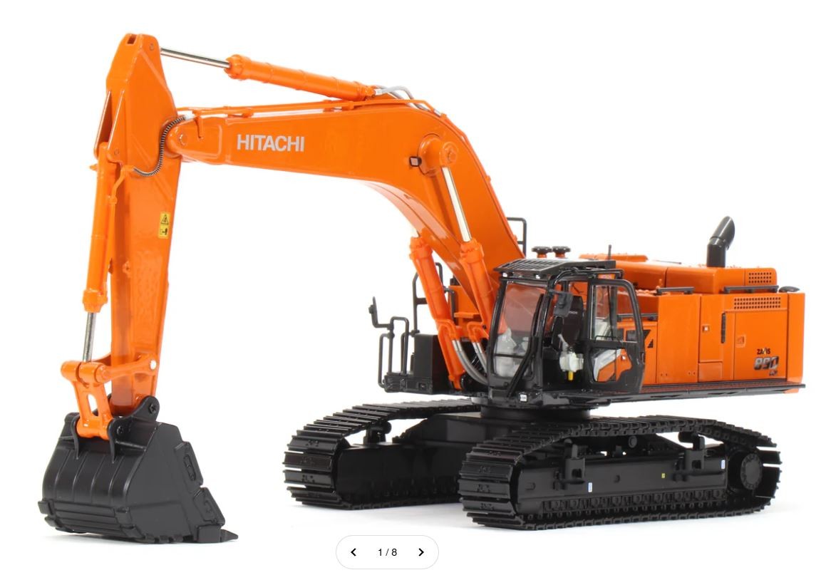 REPLICARS,HITACHI ZX890LCH-7 Crawler Excavator with Larger Boom, 1/50, HITZX8…