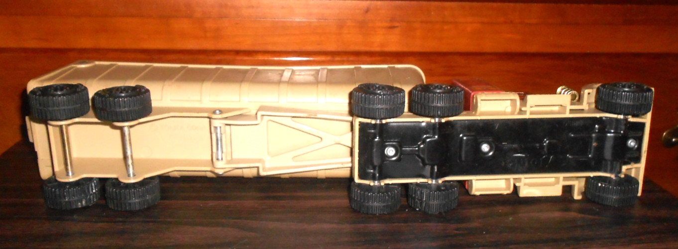 Vintage Tonka The Load Ranger Kenworth Semi Truck With Dump Trailer