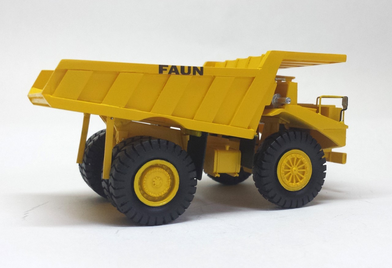 HO 1/87 Faun K55.6 Kipper – Ready Made Resin Model by Fankit Models