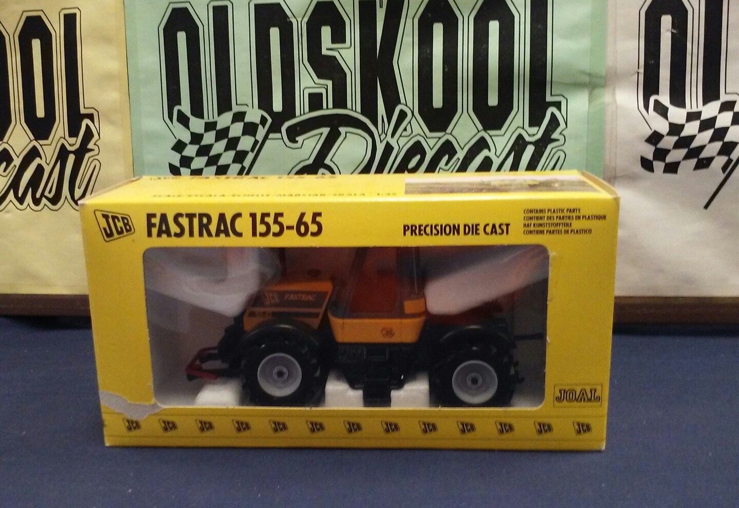 JCB FASTRAC 155-65 PRECISION DIECAST JOAL REF 195 1:35 SCALE