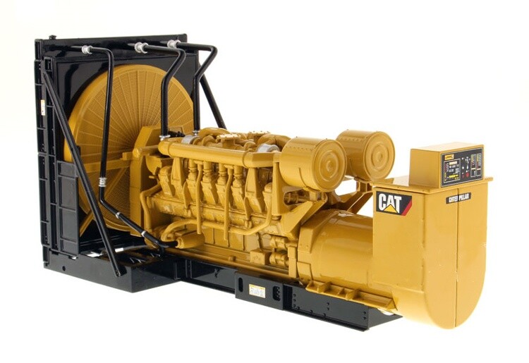 1:25 3516B Engine-generator Combination Construction Equipment Diecast Model