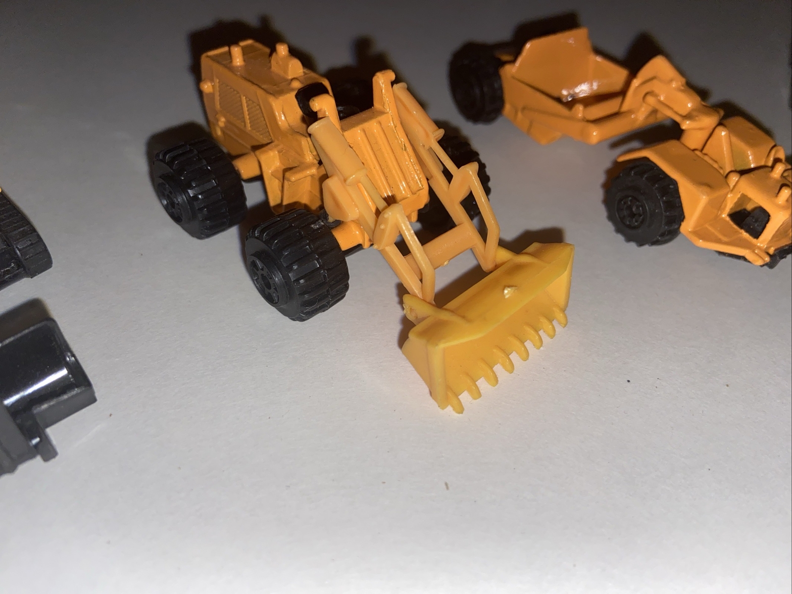 Matchbox Excavator Front Loader Blade Crane Bulldozer 6 Heavy Equipment Lot