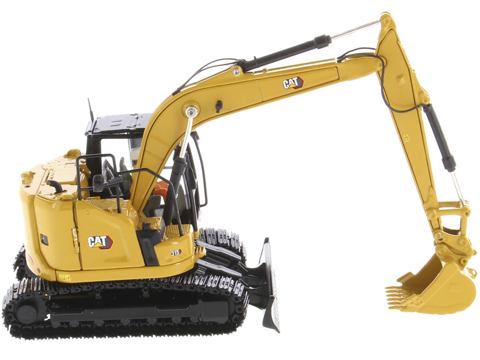 CAT Caterpillar 315 Track Type Hydraulic Excavator Yellow with Operator Series