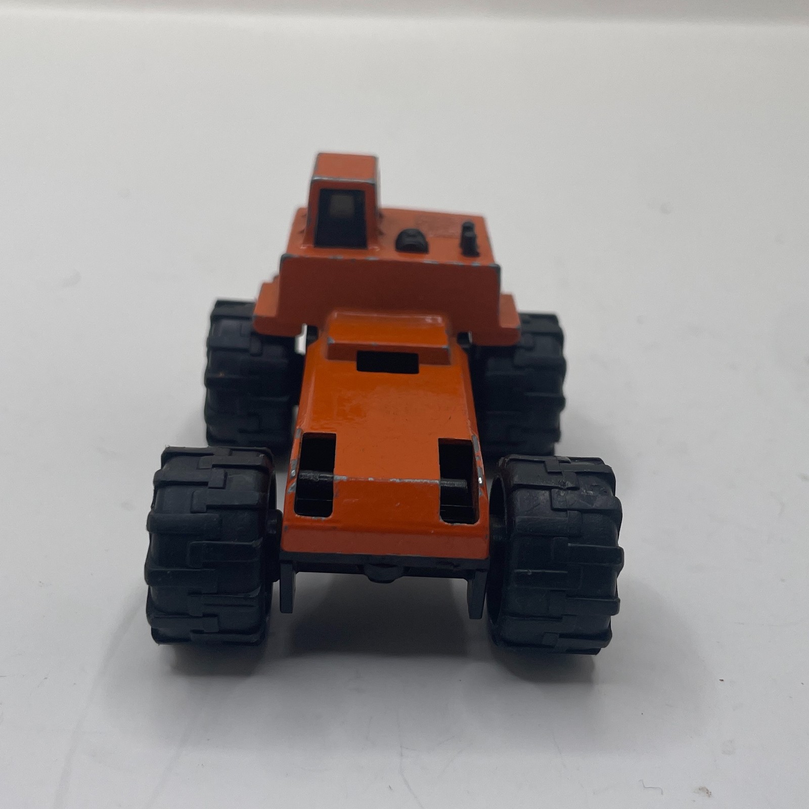 Orange 1992 Road Grader Construction Tonka Pressed Steel Body