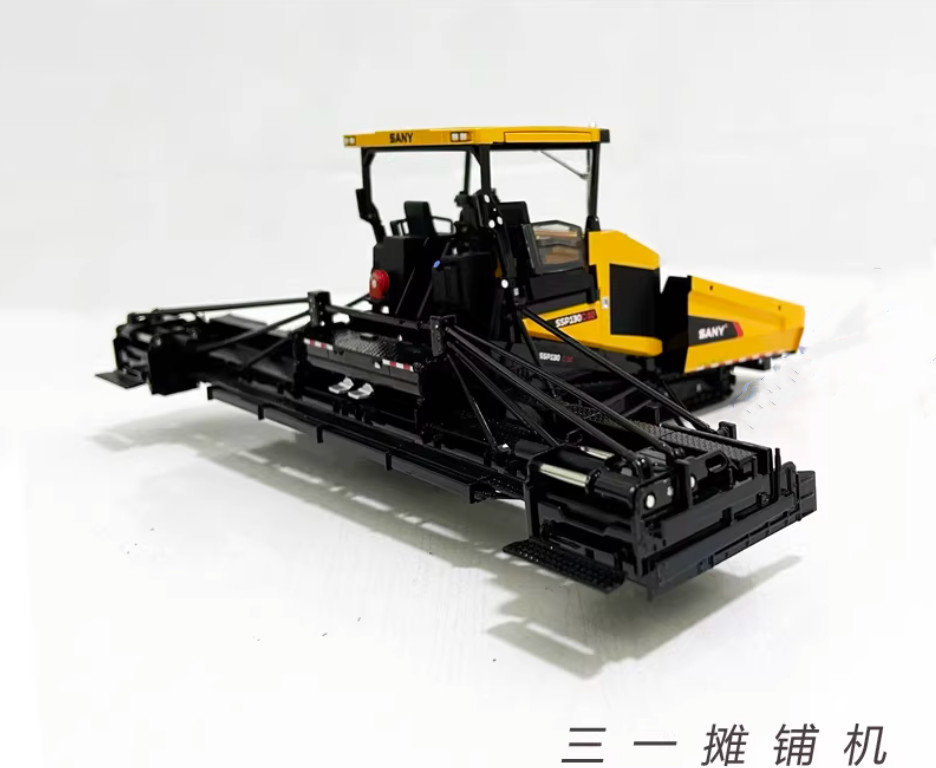 1:35 SANY SSP130C-10 Multifunction Paver Construction Machinery Diecast Model