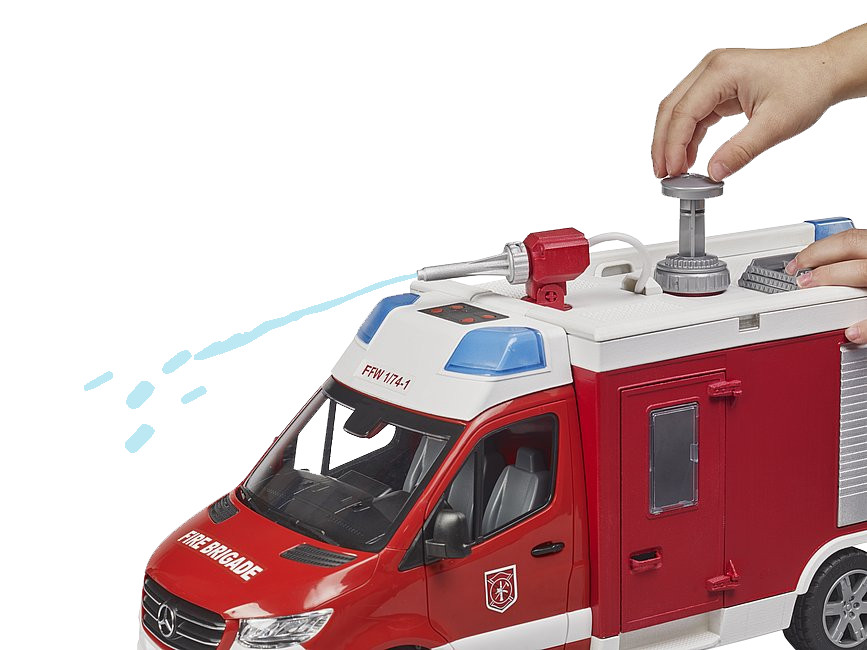 BRUDER TOYS #02680 RAM 2500 Fire Engine Truck NEW!