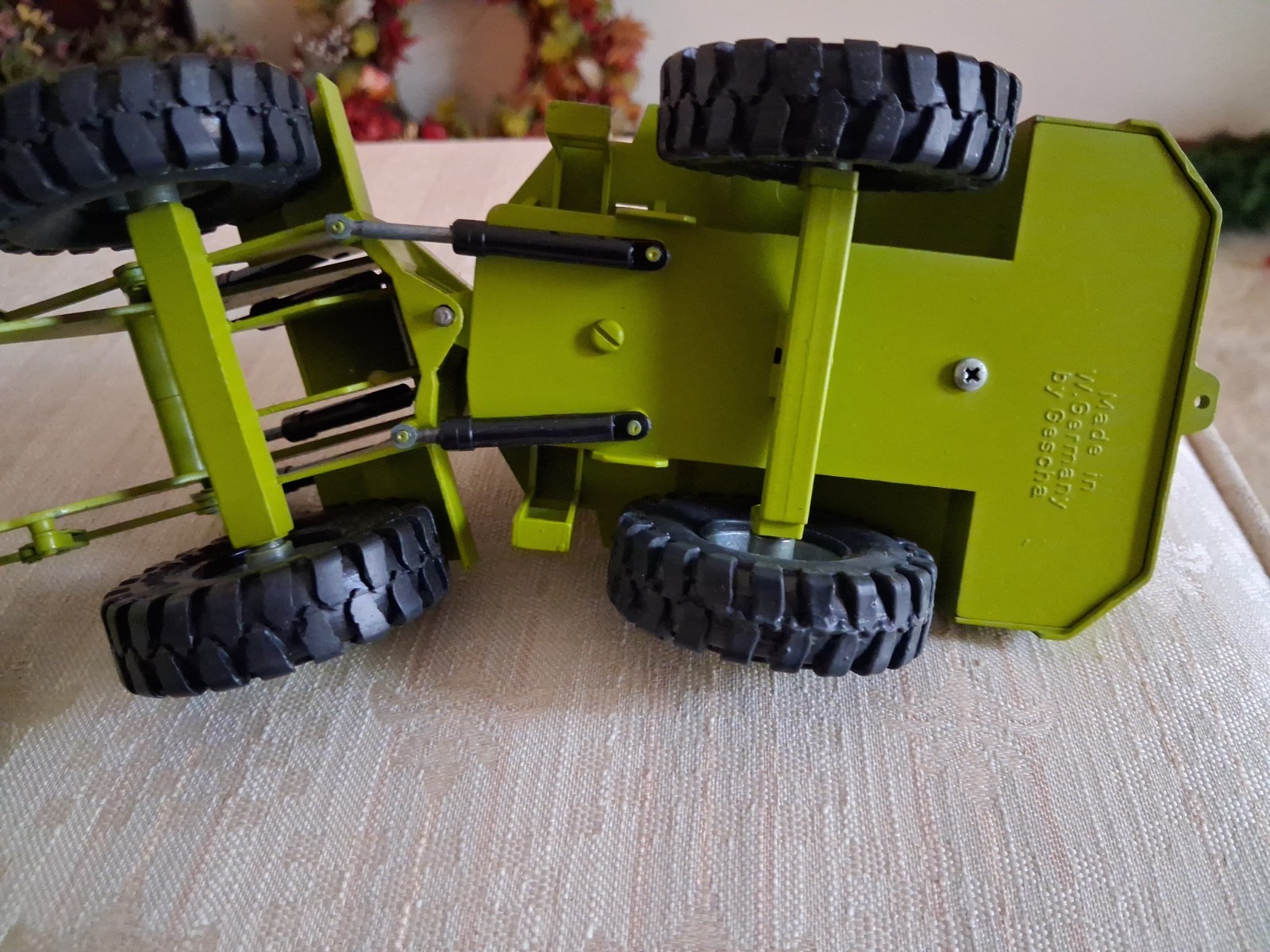Terex GM Wheel Loader #72-71 Vintage Diecast. Scale 1:40 by Gesha of Germany
