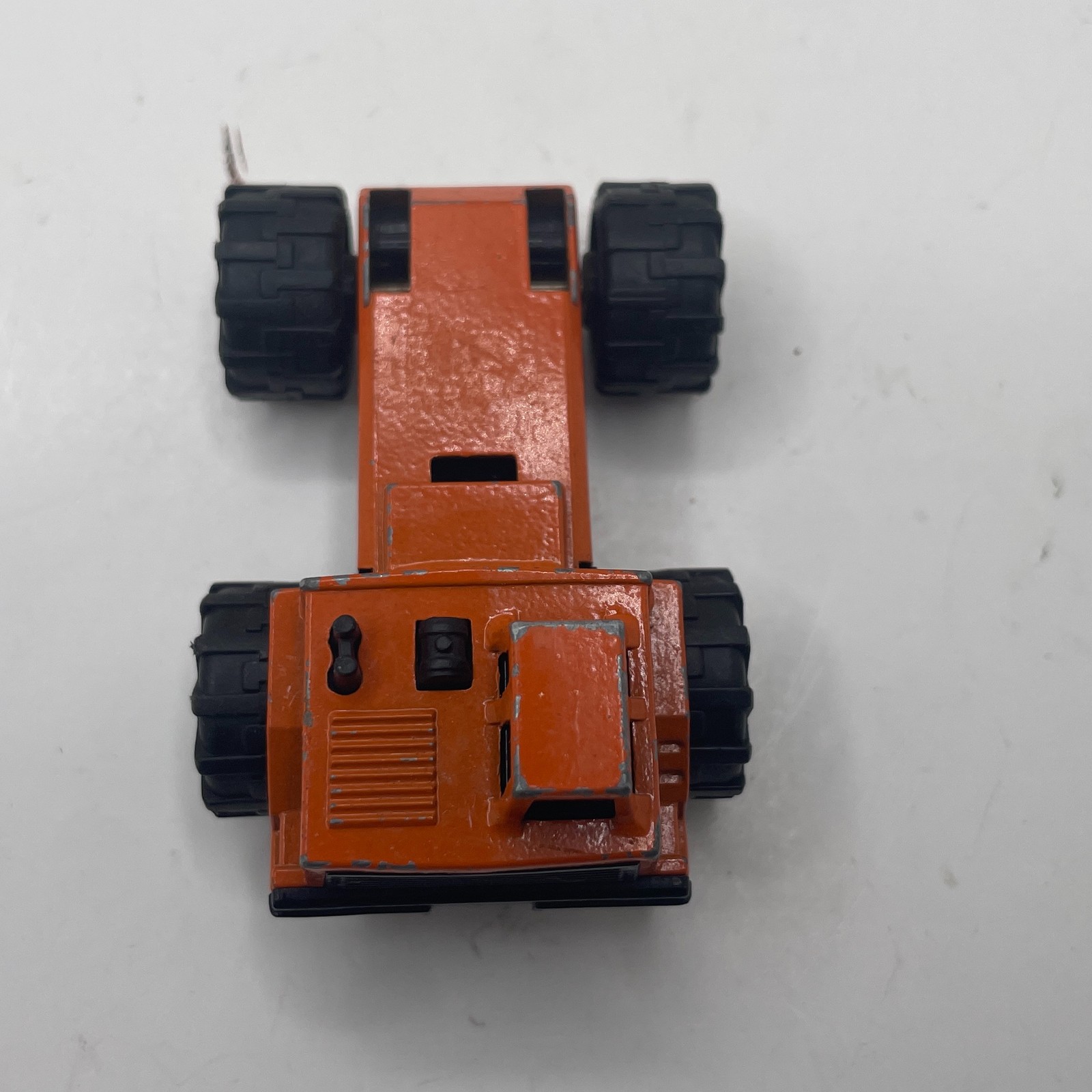 Orange 1992 Road Grader Construction Tonka Pressed Steel Body