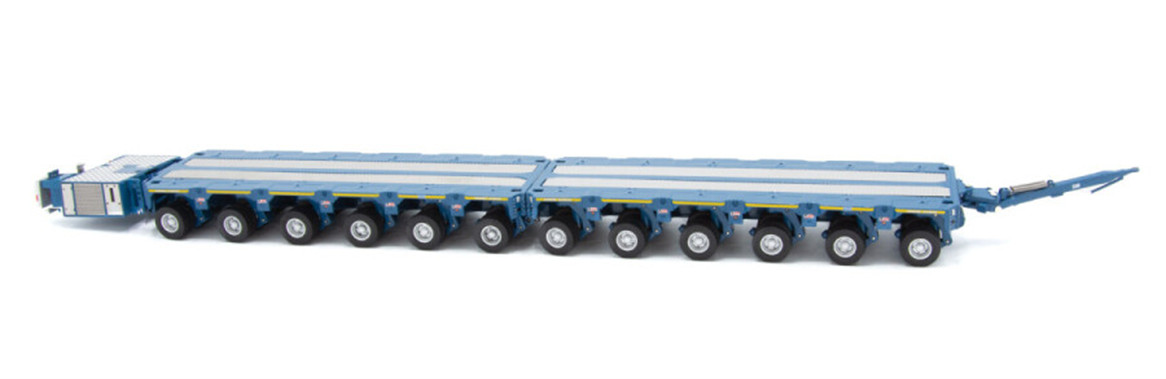 1 50 SARENS KAMAG K-25 2×6 axle + drawbar in BLUE – FREE SHIPPING !!!