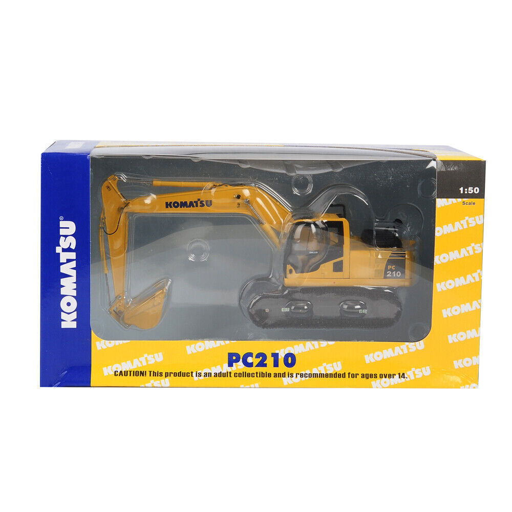 1/50 PC210 Construction Vehicle Hydraulic Excavator Diecast Truck Model Car Toy