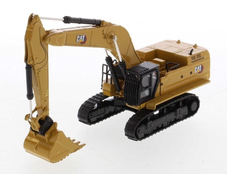 DIECAST MASTERS – Construction machinery with accessories – CATERPILLAR 395 GP ver…