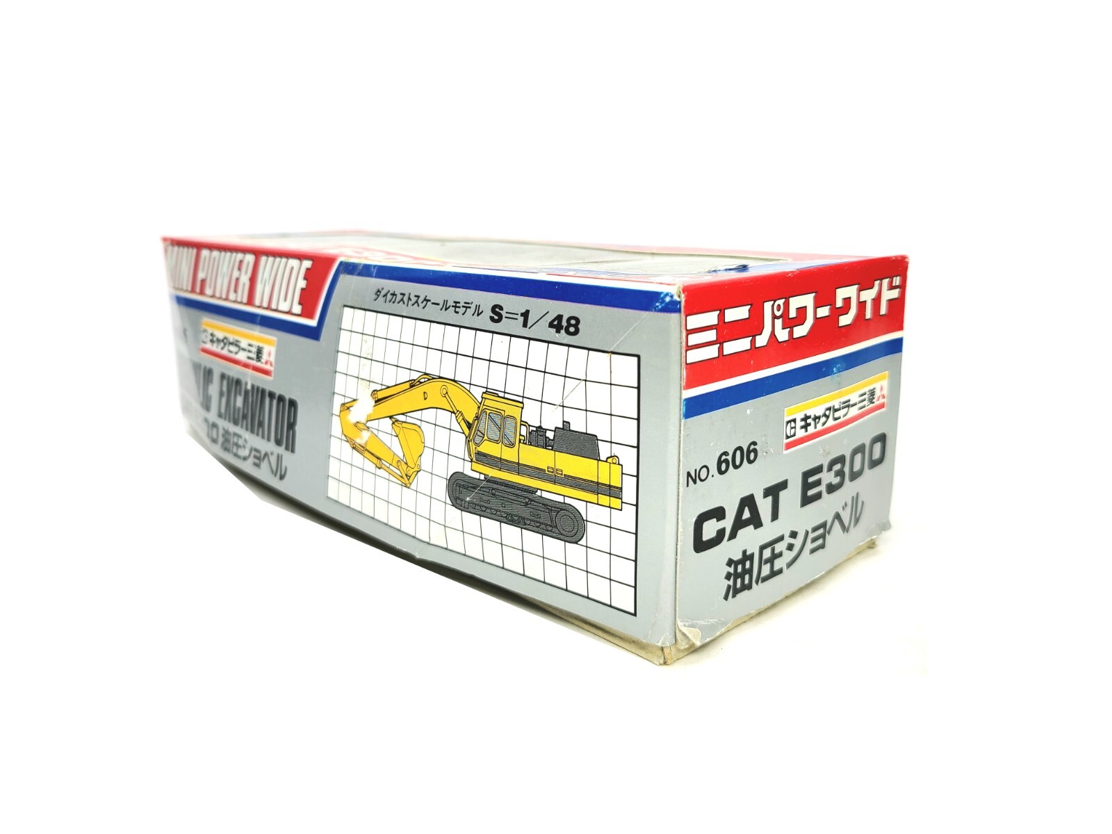Mitsubishi E300 Excavator – Shinsei 1:48 Scale Diecast Model #606