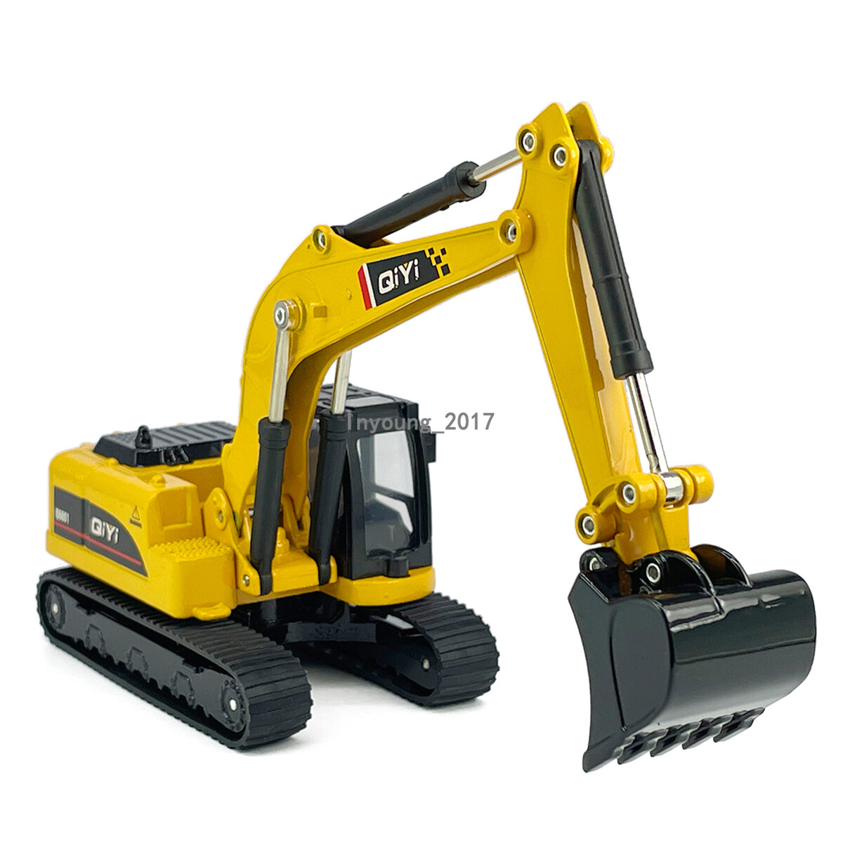 Excavator Toy Construction Equipment Model Diecast Boys Toys Kids Gifts Yellow